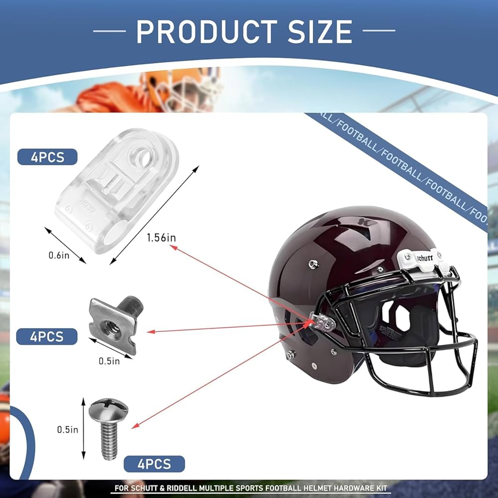 Riddell“Revolution“用フェイスガード Riddell SpeedFlex 用 Zuti Shield 808 – Green Gridiron, Inc.